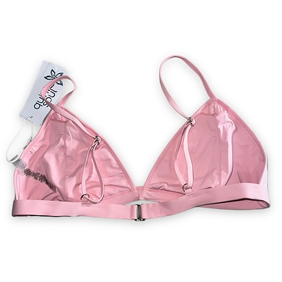 NEW Quint Soul Pink Blush Bikini Top Women’s Size Large - Picture 4 of 5
